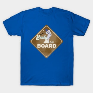 Matt Beaty Beaty on Board Sign Los Angeles Baseball T-Shirt